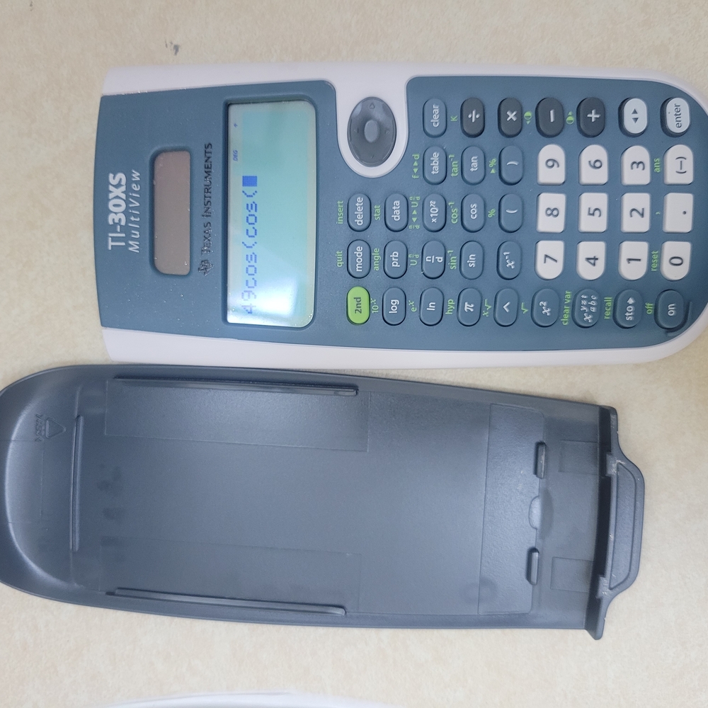 Texas Instruments TI-30XS MultiView Calculator - White and Gray